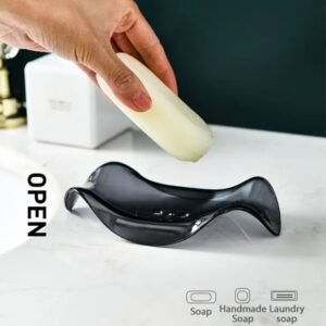 Bathroom Streamlined ABS Soap Holder