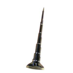 Burj Khalifa Model Antique Famous Monuments Statue Model Figurine Burj Khalifa Decoration