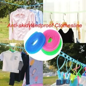 Windproof Non Slip Clothesline