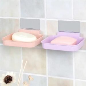 Creative Adhesive Bathroom Soap Holder