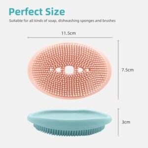 Creative Double-Sided Silicone Soap Holder Box