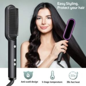 Straightener Brush For Girls