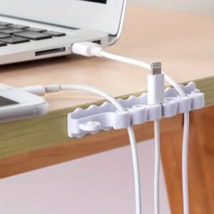 Cable Organizer Silicone USB Cable Winder