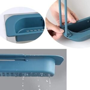 Telescopic Sink Shelf Soap, Sponge Drain Rack