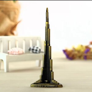 Burj Khalifa Model Antique Famous Monuments Statue Model Figurine Burj Khalifa Decoration