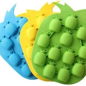 Pineapple Apple Silicone Ice Cube Tray Pan