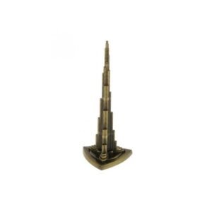 Burj Khalifa Model Antique Famous Monuments Statue Model Figurine Burj Khalifa Decoration