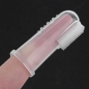 Soft Finger Toothbrush Silicon Baby Tongue Brush