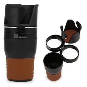 Adjustable Auto Multi Cup Holder 5 in 1 Holder Multi Cup Case