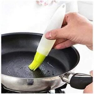 Silicone Bbq & Baking Oil Bottle With Brush