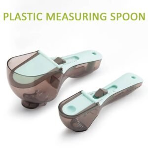 2 x Measuring Spoon Cup Scoop Set Magnetic Adjustable Kitchen Utensil