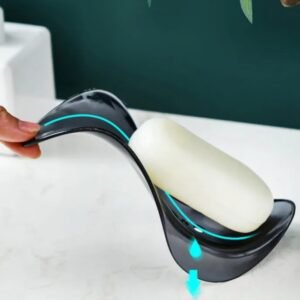 Bathroom Streamlined ABS Soap Holder