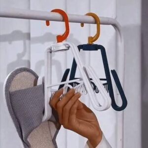 pack of 3 Shoe Hanger, 360 Degree Rotating Four Side