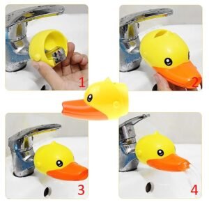 Children Bathroom Animal 3 Shape Faucet Extender Water-