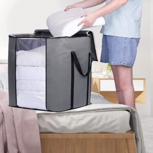 Closet Organizers Storage Bag with Durable Handles Thick Fabric