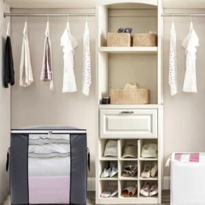 Closet Organizers Storage Bag with Durable Handles Thick Fabric