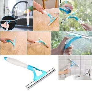 Shower Spray Mini Wiper / Spray Bottle for Car Glass Cleaning Wiper/Mirror Window Glass cleaning wiper