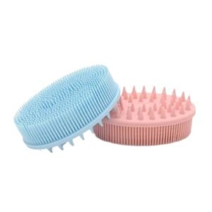 Silicone Body Cleaning Brush, Scalp Massager Dry and Wet Easy to Clean