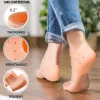 1 Pair Silicone Gel Heel Pad Socks for Pain Relief & Anti Crack Heel