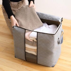 Closet Organizers Storage Bag with Durable Handles Thick Fabric