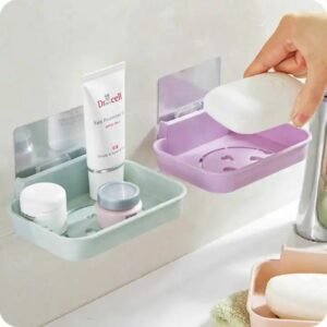 Creative Adhesive Bathroom Soap Holder