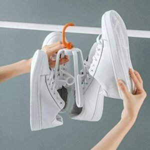 pack of 3 Shoe Hanger, 360 Degree Rotating Four Side