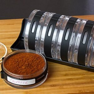 6 pcs Spice Rack Masala Jar Seasoning Cans