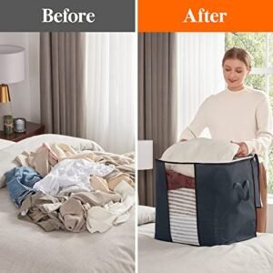 Closet Organizers Storage Bag with Durable Handles Thick Fabric