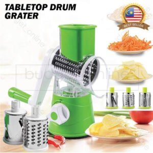 3 in 1 Manual Rotary Shredder, Slicer and Grinder